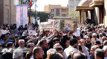 تشییع پیکر محمد کاسبی