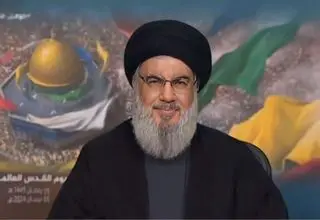 حال و هوای محل برگزاری مراسم تشییع پیکر سید حسن نصرالله 