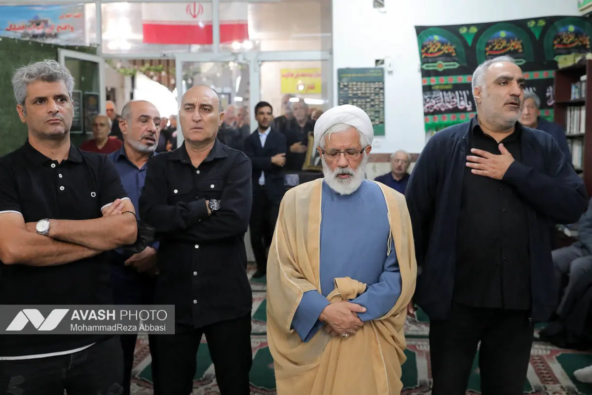 مراسم تشییع سید محمد تاج زاده