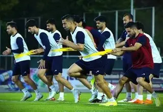 حضور پرشور هواداران ایرانی در تمرین تیم ملی در تیخوانا
