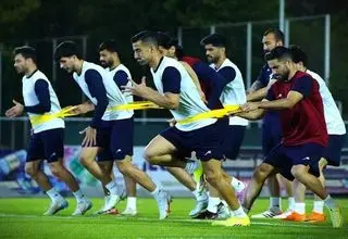 حضور پرشور هواداران ایرانی در تمرین تیم ملی در تیخوانا