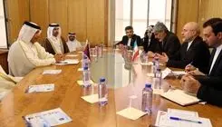 دیدار قالیباف و رئیس مجلس قطر در ژنو
