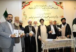 رجمه اردوی کتاب «مکتب نصرالله» رونمایی شد
