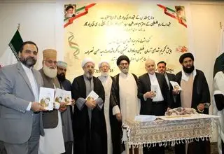 رجمه اردوی کتاب «مکتب نصرالله» رونمایی شد