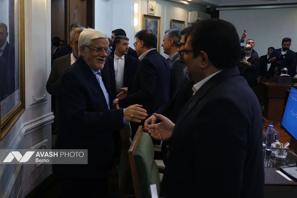 آیین معارفه حمید بورد سرپرست وزارت نفت با حضور معاون اول رئیس‌جمهور